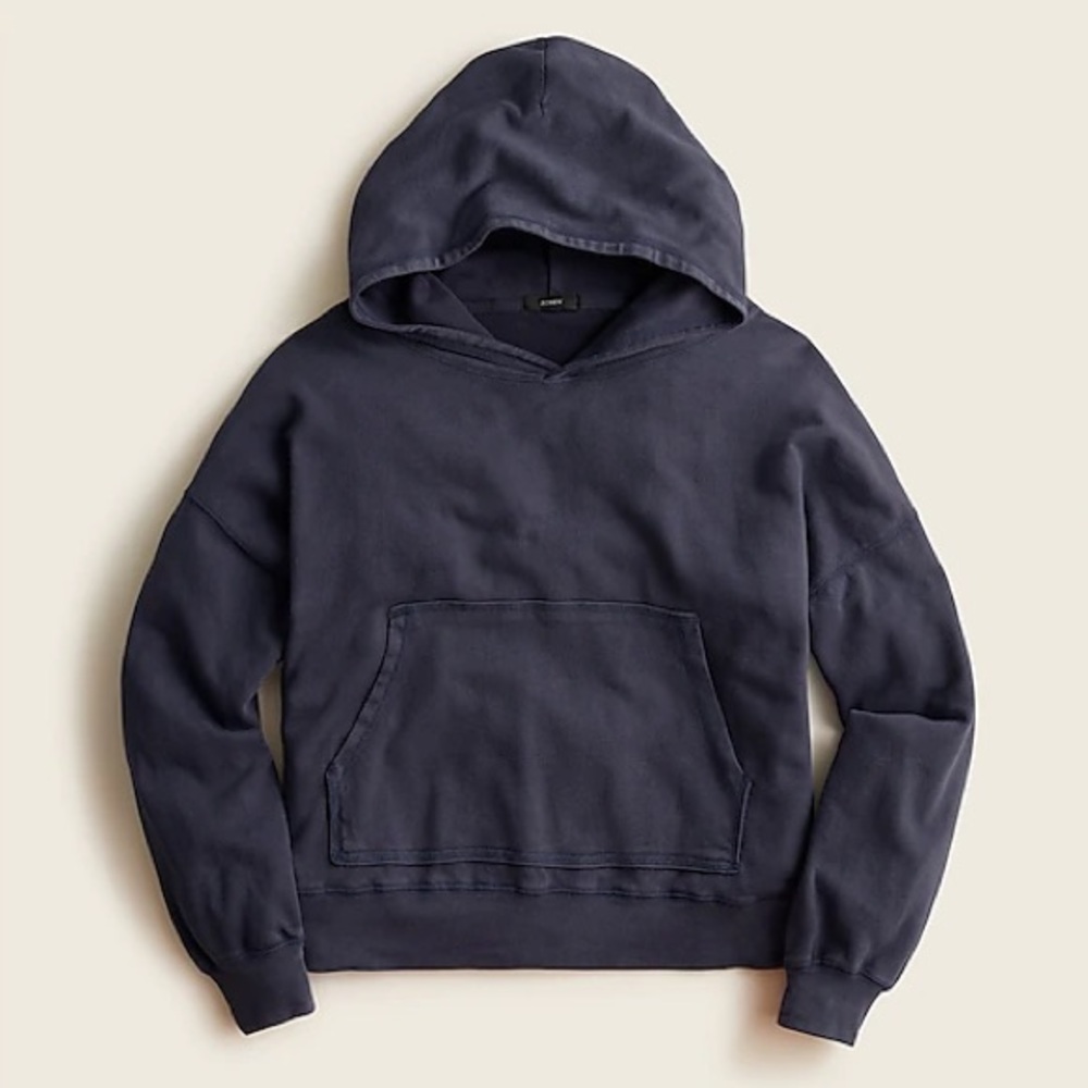 Jcrew crop sweatshirt